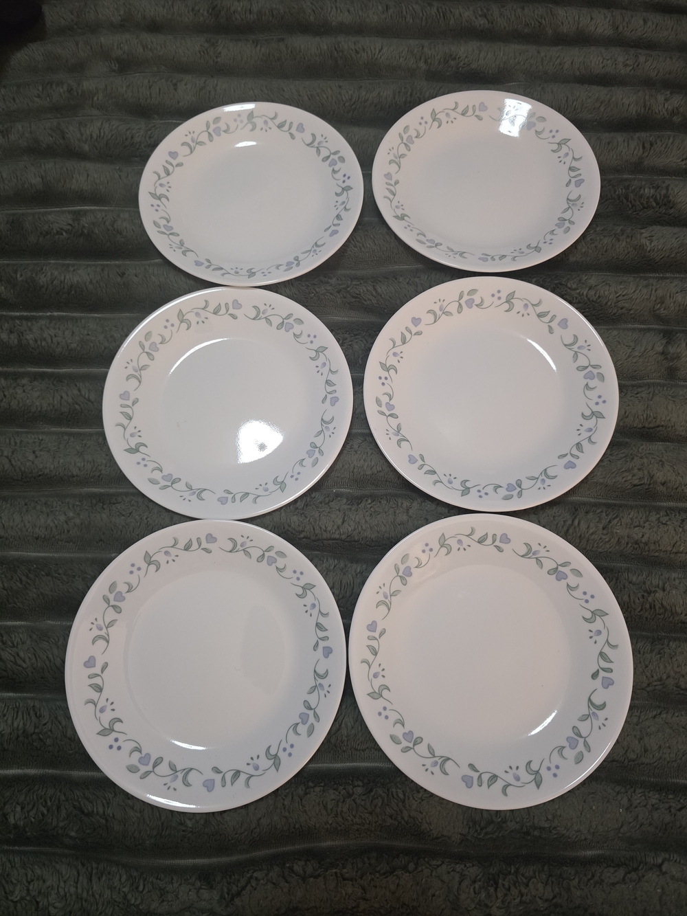 Corelle Country Cottage Appetizer Plates Set of 6